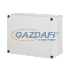 ELEKTRO-PLAST 2713-00 magasított kötődoboz csavaros fedéllel , 170x135x145mm, szürke, IP65 villanyszerelés