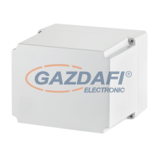ELEKTRO-PLAST 2718-00 magasított kötődoboz csavaros fedéllel , 220x170x146mm, szürke, IP65 villanyszerelés