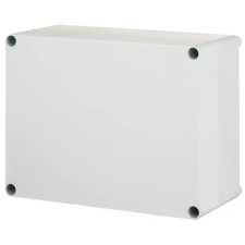 ELEKTRO-PLAST 2720-00 kötődoboz sima oldalfallal, 220x220x126mm, szürke, IP65 villanyszerelés