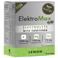 ElektroMax mini citrom ízű italpor 8db Health Market konzerv