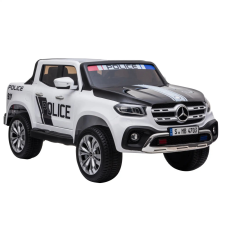  Elektromos, Akkumulátoros Kisautó Gyerekeknek, MERCEDES-BENZ XMX606 POLICE elektromos járgány