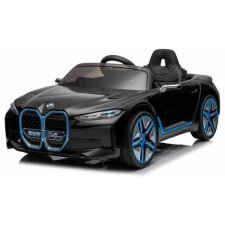 Elektromos autó BMW i4 fekete elektromos járgány