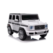 Elektromos autó Mercedes G500 fehér 4x4 elektromos járgány
