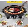  Elektromos BBQ grillsütő és edény – 2200W