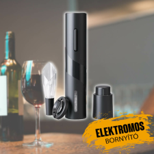 Elektromos bornyitó készlet konyhai eszköz