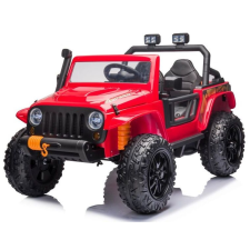 Elektromos játékautó Jeep 4Speed 4x45W piros elektromos járgány