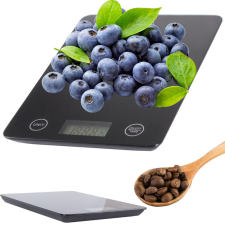 Elektronikus konyhai mérleg lcd 5kg üveg pontosságos - 2 db-os csomag konyhai mérleg