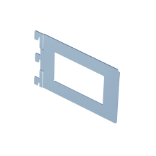 Element System KÖNYVTÁMASZ 152X118MM, FÉM FEHÉR SZÍN barkácsolás, csiszolás, rögzítés