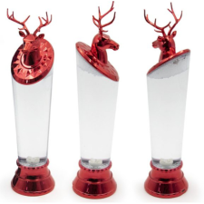  Elemről és USB-ről működtethető szarvas trófea alakú RGB LED hangulatvilágítás világítási kellék