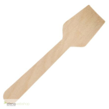  Elena Szögletes Desszert / Jégkrém / Fagylalt / Mokkás / Kiskanál 95 mm 100 db party kellék