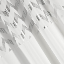  Eleni mintás dekor függöny Fehér 140x250 cm lakástextília