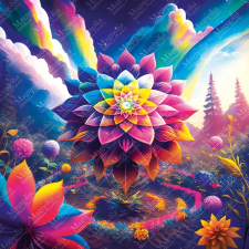 Élet virága puzzle 1023 darabos MAGNOLIA puzzle, kirakós