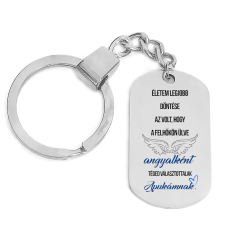  Életem legjobb döntése – kulcstartó, választható több formában és színben kulcstartó