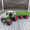  Élethű 42cm-es Farm Traktor Játékkészlet Pótkocsival