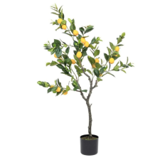  Élethű citromfa citrommal 120cm dekoráció