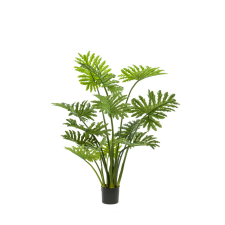  Élethű cserepes Philodendron selloum  125cm ( 13 ágas) dekoráció