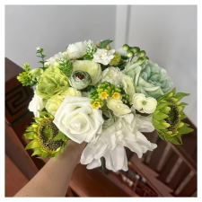  Élethű Esküvői művirágcsokor MP183484 dekoráció