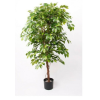  Élethű fikusz fonott törzzsel 140 cm