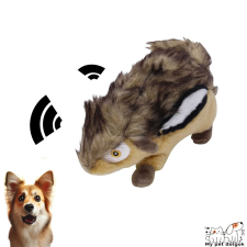  Élethű plüss játék kutyáknak-borz játék kutyáknak