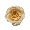  Élethű selyemvirág  tearózsafej barack 5cm