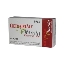 Életkristály multivitamin rezveratrollal+q10 30 db vitamin és táplálékkiegészítő
