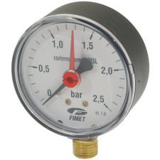 ELETTROBAR NYOMÁSMÉRŐ ø 63 mm 0÷2,5bar beépíthető gépek kiegészítői