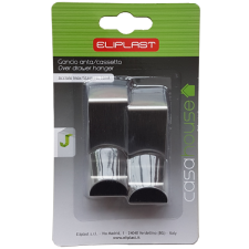 ELIPLAST FOGAS AJTÓRA AKASZTHATÓ INOX 2,5X6X4CM KICSI 2DB/CSOMAG fürdőszoba kiegészítő