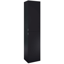 Elita For All szekrény 40x35.2x180 cm oldalt függő fekete 167733 fürdőszoba bútor