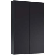 Elita For All szekrény 50x12.6x80 cm oldalt függő fekete 167732 fürdőszoba bútor