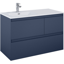 Elita Split szekrény 100x45.8x63.5 cm Függesztett, mosdó alatti kék 169010 fürdőszoba bútor