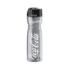  ELITE Coca-Cola kulacs szürke-átlátszó 700ml kulacs, kulacstartó