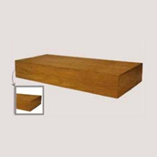 Elite Decor DecoWood Bükk-150 Modern zárt deszkapanel (ED108) tapéta, díszléc és más dekoráció