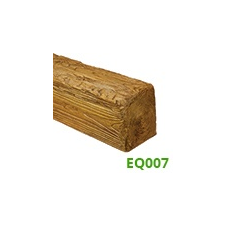 Elite Decor DecoWood Bükk-90 Rusztikus poliuretán gerenda (EQ007) tapéta, díszléc és más dekoráció