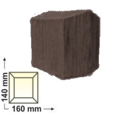 Elite Decor DecoWood Mahagóni-160 Univerzális poliuretán konzol-06 (E056) tapéta, díszléc és más dekoráció