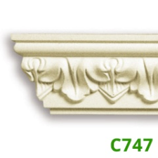 Elite Decor Poliuretán díszléc (C747) sarokba tapéta, díszléc és más dekoráció