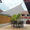 Elite Garden Napvitorla - árnyékoló teraszra, erkélyre és kertbe szögletes 4x4 m grafitszürke színben - HDPE masszív anyagból