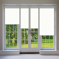 Elite Home ® ablakra szerelhető sötétítő és árnyékoló roló, fém házban, fehér, 60x90cm lakástextília