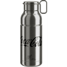 Elite kulacs mia coca cola ezüst acél 650ml 211g kerékpáros kulacs, kulacstartó