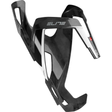 Elite kulacstartó vico carbon fehér/fehér logó fényes 23g kerékpáros kulacs, kulacstartó