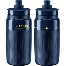 Elite Maillot Jaune 25´ 550 ml, kék kulacs, kulacstartó
