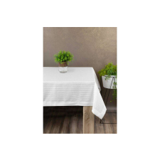 Eliza lurex asztalterítő Fehér 140x240 cm party kellék