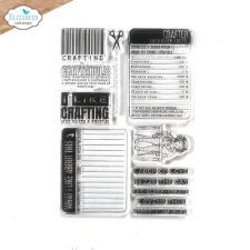 Elizabeth Craft Designs Szilikonbélyegző - A5 - Craft Studio 2 - ECD Clear Stamps (1 csomag) bélyegző