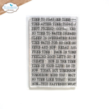 Elizabeth Craft Designs Szilikonbélyegző - A6 - Journal Phrases 2 - ECD Clear Stamps (1 csomag) bélyegző