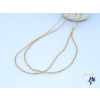  Elizabett dupla soros  gold filled nyaklánc-18K