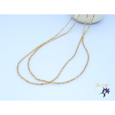  Elizabett dupla soros  gold filled nyaklánc-18K nyaklánc