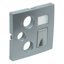 ELKO EP Hungary efapel 90770_TAL 21544, 21545 Multimédia aljzat fedlap, alumínium villanyszerelés