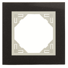 ELKO EP Hungary efapel 90910_TGG PETRA Egyes keret, gránit/jég villanyszerelés