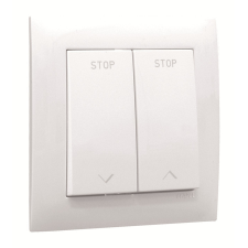 ELKO EP Hungary ELKOEP 90290_CBR Redőnykapcsoló; 10A - 250V~, fehér színű villanyszerelés