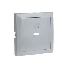 ELKO EP Hungary ELKOEP 90676_TAL Fedlap USB-C töltő aljzathoz, alumínium villanyszerelés