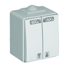 ELKO EP s.r.o 48290 CBR Redőnykapcsoló fehér IP65, Elko Ep villanyszerelés